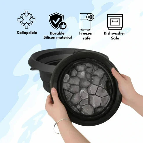 Ice Facial Bowl | Built-In Tray "PACK OF 2"