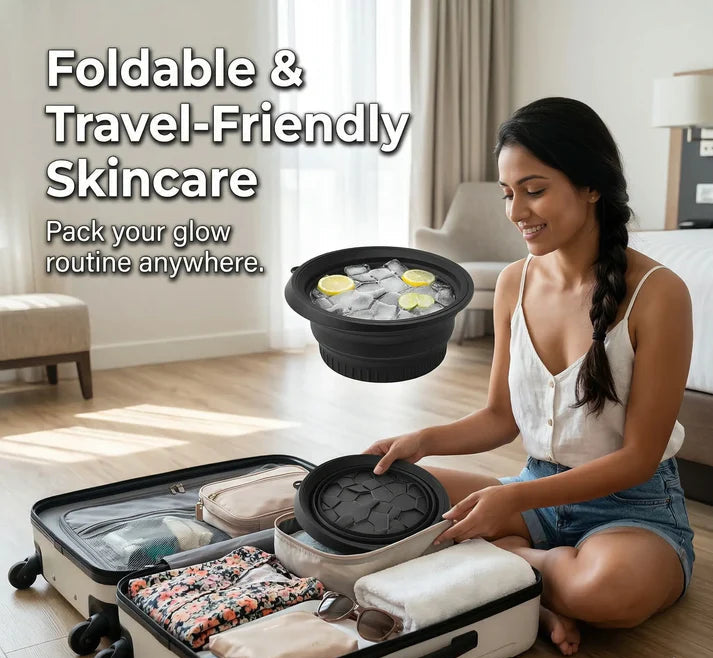 Ice Facial Bowl | Built-In Tray "PACK OF 2"